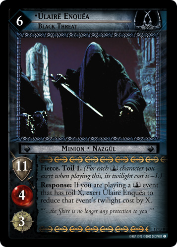 Ulaire Enquea, Black Threat (O)